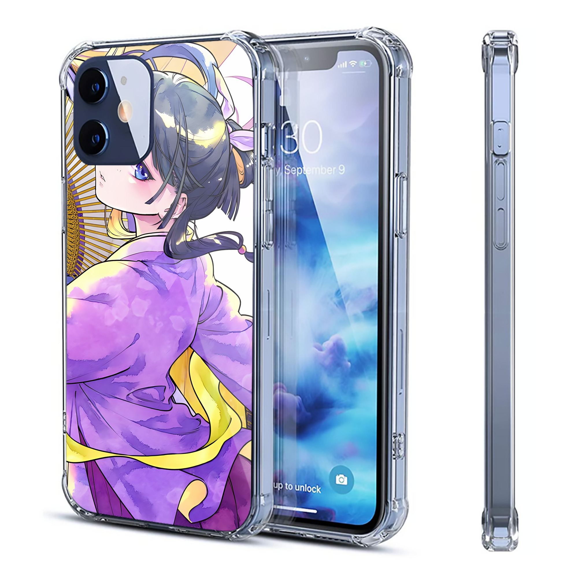 （画像用） 薬屋のひとりごと The Apothecary Diaries 【iPhone 12シリーズ対応】透明スマホケース（クリアソフトケース）